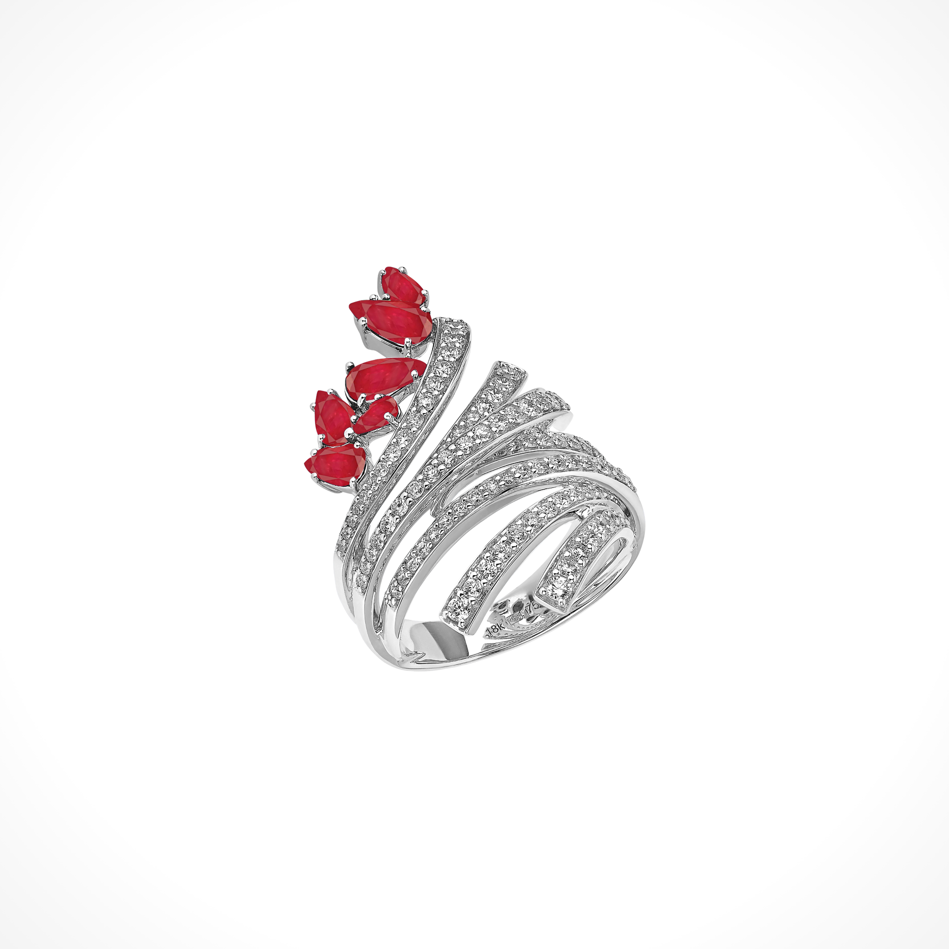 Mirage Ondas Ring Ruby
