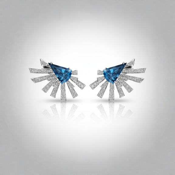 Mirage Abano Studs - Blue