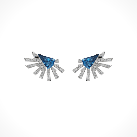 Mirage Abano Studs - Blue