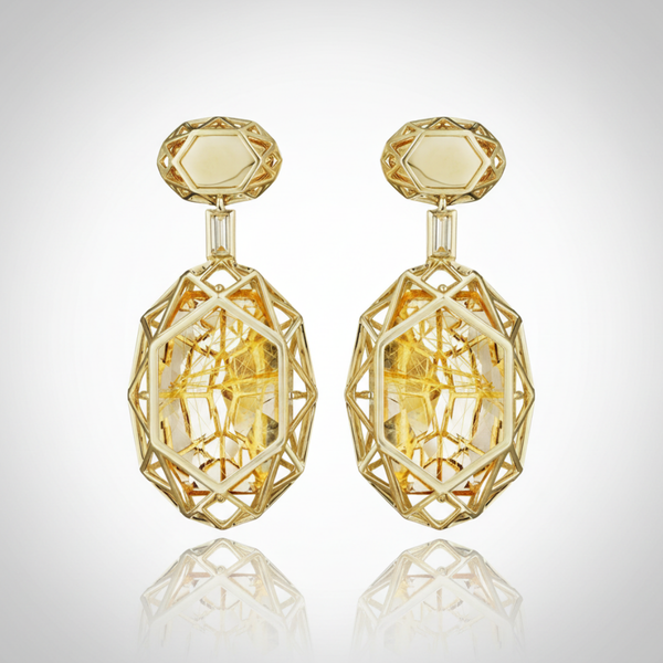 Estelar Planeta Earrings