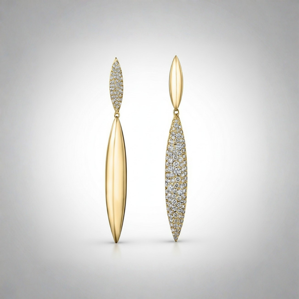 Tribal Dardo Dourada Earrings