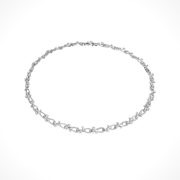 Luminus Aurea White Choker