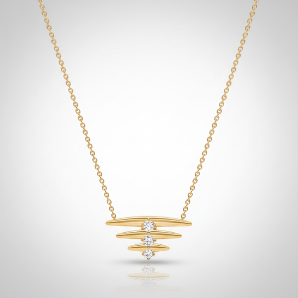 Tribal Ponta Dourada Pendant
