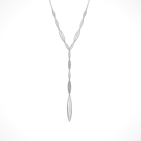 Tribal Emblema White Necklace