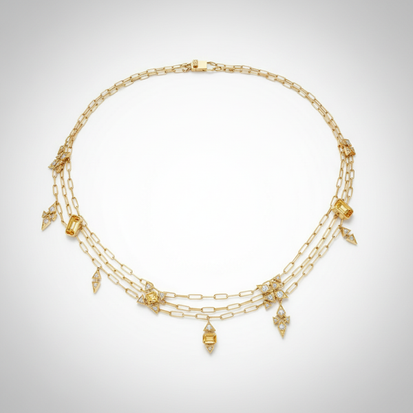 Onsa Grande Âmbar Necklace