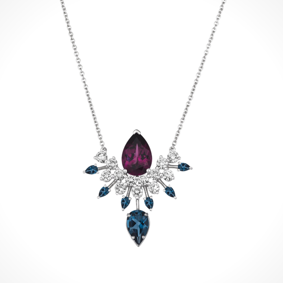 Amazonia Cocar Noite Amora Necklace