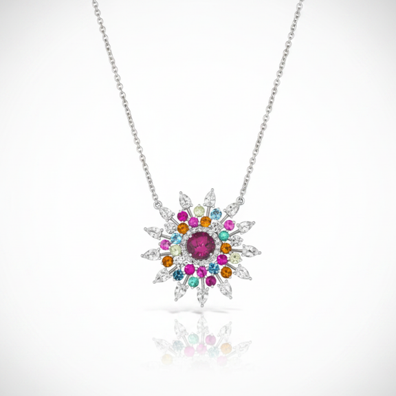 Amazonia Cocar Sete Necklace