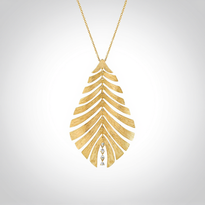 Bahia Fronde Yellow Necklace