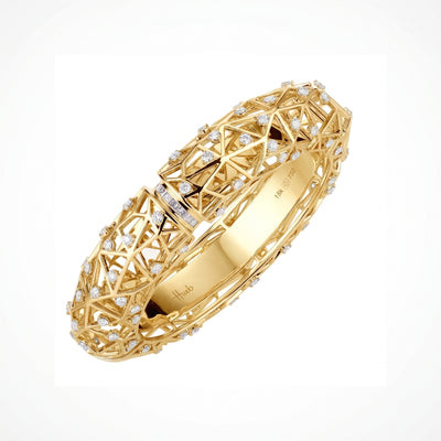 Estelar Giro Yellow Bangle