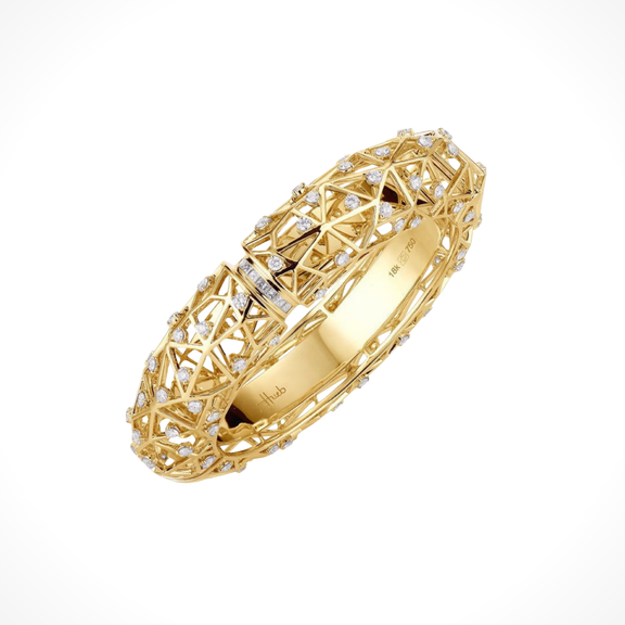 Estelar Giro Yellow Bangle